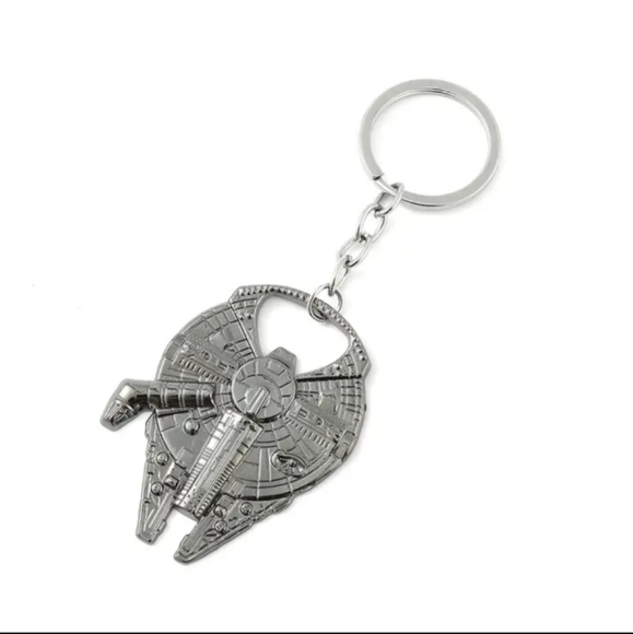 MILLENNIUM Falcon bottle opener keychain rebel alliance - Picture 4 of 7